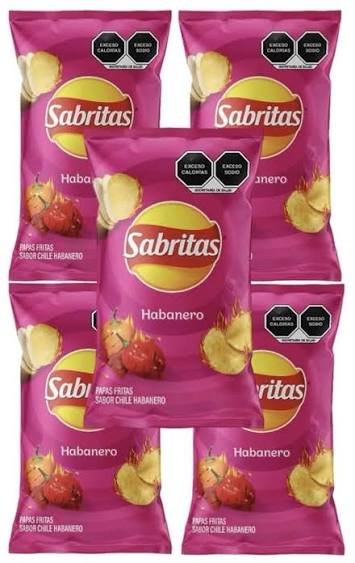 Sabritas Crujientes 600 – Extra-Large Family Pack Chips